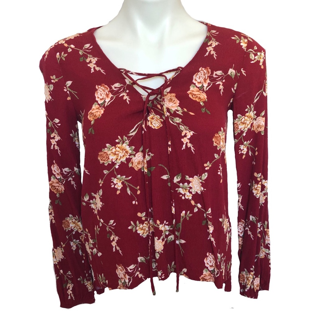 Floral Long Sleeve Blouse